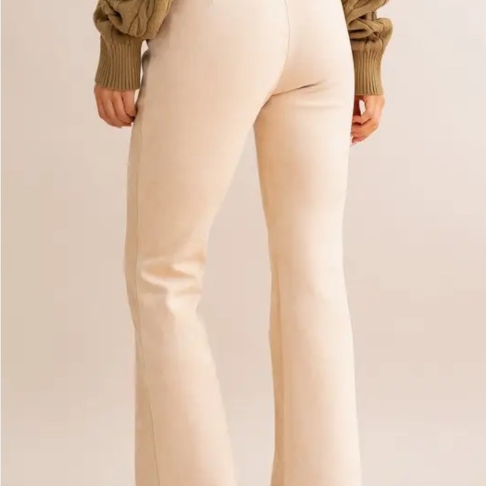 Elegant Cream Trousers - Picture 4 of 5